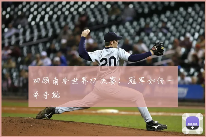 回顾南非世界杯决赛：冠军如何一举夺魁